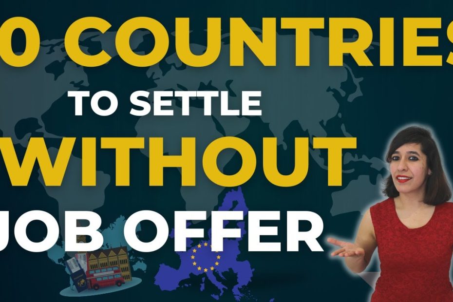 Top Countries You Can Move to Without a Job!